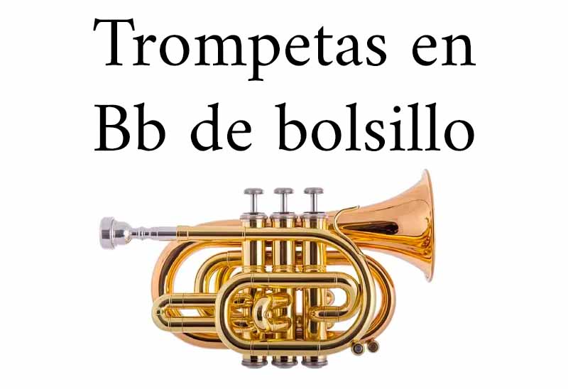 Imagen de categoría de trompetas en bb de bolsillo