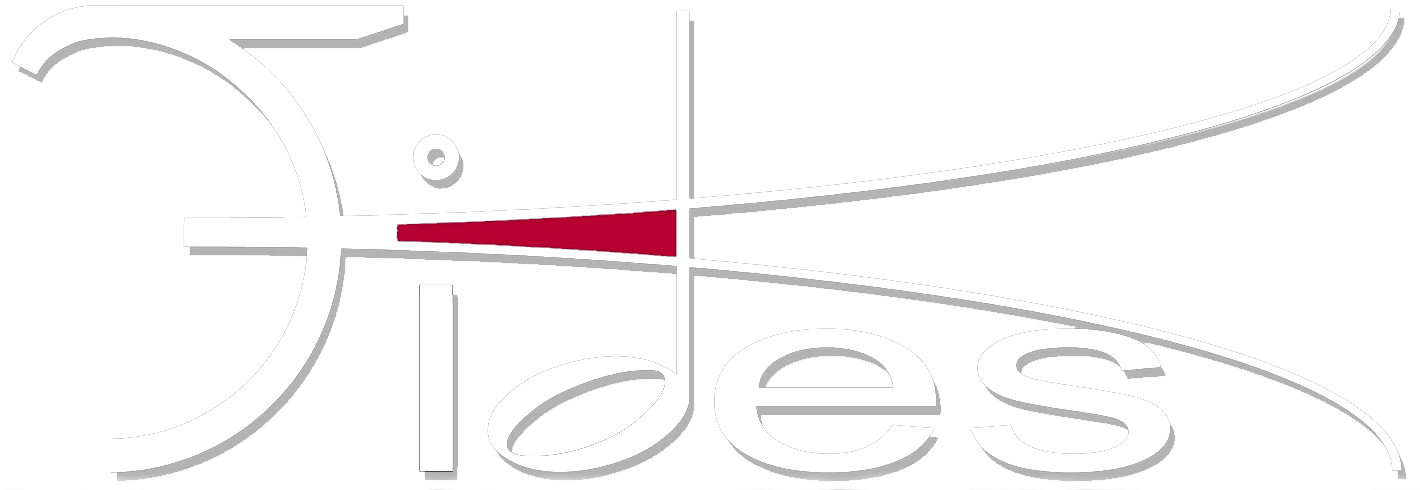 Logo de Fides blanco